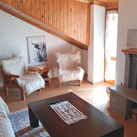 Cozy Loft With Fireplace & View Metsovo Exterior photo